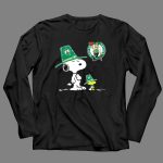 Boston Celtics Snoopy Woodstock Basketball 4 Long Sleeves