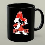 Boston Red Sox Snoopy Dabbing with Red Sox 1 mug.jpg