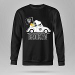Brooklyn Nets Snoopy Driving Car with Basketball and Flag 9 Hoodie