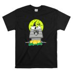 Brooklyn Nets Snoopy Halloween Moon With Pumpkins And Woodstock T Shirt 6