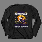 Buckle Up Buttercup Baltimore Ravens Snoopy You Just Flipped My Witch Switch T Shirt T Shirt 4