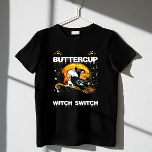 Buckle Up Buttercup Green Bay Packers Snoopy Witch Switch 1 T Shirt