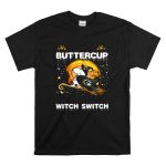 Buckle Up Buttercup Green Bay Packers Snoopy Witch Switch T Shirt 6