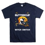 Buckle Up Buttercup Green Bay Packers Snoopy Witch Switch T Shirt 7