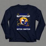 Buckle Up Buttercup Los Angeles Rams Snoopy Witch Switch Halloween 6 Long Sleeves