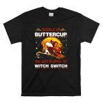 Buckle Up Buttercup San Francisco 49ers Snoopy Witch Switch Halloween T Shirt 6