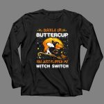 Buckle Up Buttercup Snoopy Chicago Bears You Just Flipped My Witch Switch 4 Long Sleeves