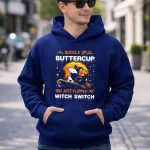 Buckle Up Buttercup Snoopy Chicago Bears You Just Flipped My Witch Switch 8 Hoodie