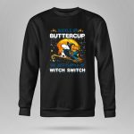 Buckle Up Buttercup Snoopy Jacksonville Jaguars Witch Switch 9 Sweatshirt