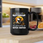 Buckle Up Buttercup You Just Flipped My Witch Switch Las Vegas Raiders Snoopy 2 mug.jpg