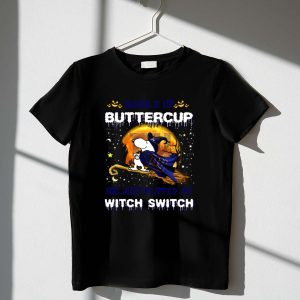 Buckle Up Buttercup You Just Flipped My Witch Switch New York Giants Snoopy Shirt