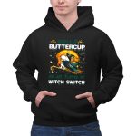Buckle Up Buttercup You Just Flipped My Witch Switch New York Jets Snoopy 2 Hoodie