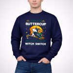 Buckle Up Buttercup You Just Flipped My Witch Switch New York Jets Snoopy 3 Sweatshirt