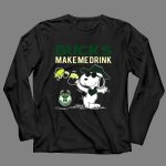 Bucks Make Me Drink Snoopy Milwaukee Bucks 4 Long Sleeves