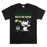 Bucks Make Me Drink Snoopy Milwaukee Bucks T Shirt 6