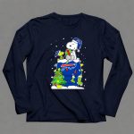 Buffalo Bills Christmas Snowy Snoopy And Woodstock Lover 6 Long Sleeves