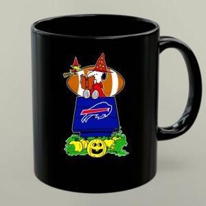 Buffalo Bills Snoopy Halloween Witch Reading Books 1 mug.jpg