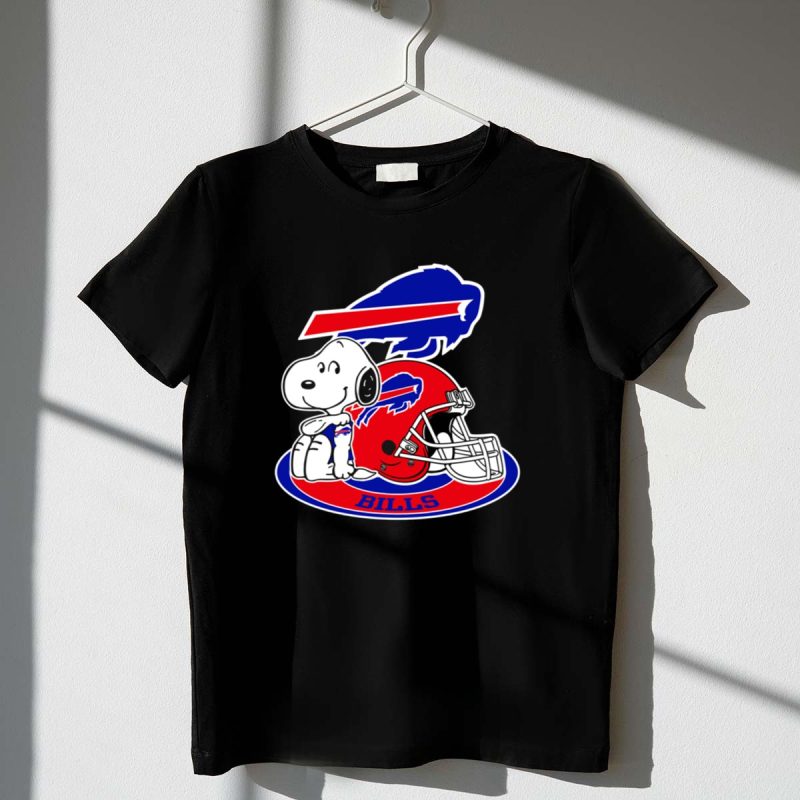 Buffalo Bills Snoopy Helmet 1 T Shirt 1.Jpg