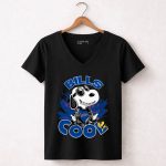 Buffalo Bills Snoopy Joe Cool Were Awesome 7 Womens V Neck.jpg