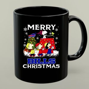 Buffalo Bills Snoopy Merry Christmas with Peanuts Characters and Festive Tree 1 mug.jpg