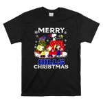 Buffalo Bills Snoopy Merry Christmas with Peanuts Characters and Festive Tree T Shirt 6.jpg