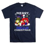 Buffalo Bills Snoopy Merry Christmas with Peanuts Characters and Festive Tree T Shirt 7.jpg