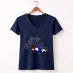 Buffalo Bills Snoopy Plays The Football Game 5 Womens V Neck.jpg