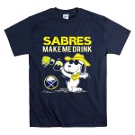 Buffalo Sabres Make Me Drink Snoopy Sports Fan T Shirt 7.jpg
