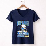 Buffalo Sabres Snoopy Peanuts 2026 5 Womens V Neck.jpg