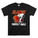 Calgary Flames Snoopy Perfect Smile T Shirt 6.jpg
