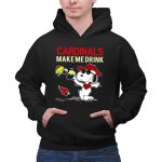 Cardinals Make Me Drink Snoopy With Arizona Cardinals 2 Hoodie