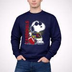 Cardinals Snoopy Arizona Football 3 Sweatshirt