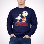 Cardinals Snoopy Fans Arizona Football Team Peanuts Characters 3 Sweatshirt