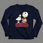 Cardinals Snoopy Fans Arizona Football Team Peanuts Characters 6 Long Sleeves