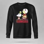 Cardinals Snoopy Fans Arizona Football Team Peanuts Characters 9 Sweatshirt