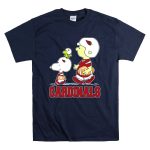 Cardinals Snoopy Fans Arizona Football Team Peanuts Characters T Shirt 7