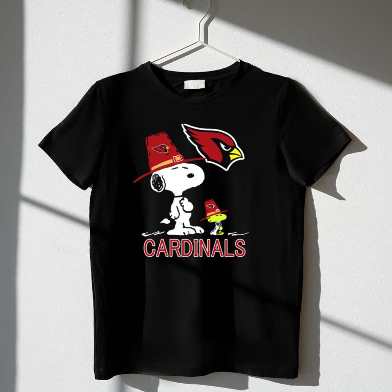 Cardinals Snoopy Woodstock Arizona Cardinals 1 T Shirt