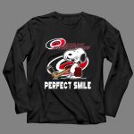 Carolina Hurricanes Snoopy Perfect Smile The Peanuts 4 Long Sleeves.jpg
