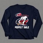 Carolina Hurricanes Snoopy Perfect Smile The Peanuts 6 Long Sleeves.jpg