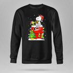 Carolina Hurricanes Snoopy Woodstock Christmas Celebration 9 Sweatshirt.jpg