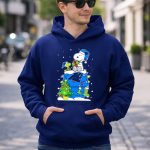 Carolina Panthers And Snoopy Christmas Celebration 8 Hoodie