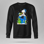 Carolina Panthers And Snoopy Christmas Celebration 9 Sweatshirt