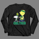 Celtics Snoopy And Friends With Basketball 4 Long Sleeves