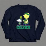 Celtics Snoopy And Friends With Basketball 6 Long Sleeves