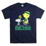 Celtics Snoopy And Friends With Basketball T Shirt 7