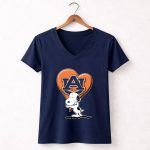 Champion Indiana Hoosiers X The Peanuts National Championship 5 Womens V Neck.jpg