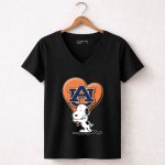 Champion Indiana Hoosiers X The Peanuts National Championship 7 Womens V Neck.jpg