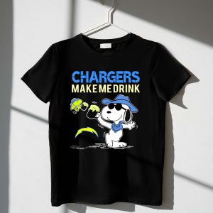 Chargers Make Me Drink Snoopy Los Angeles Fans 1 T Shirt