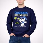 Chargers Make Me Drink Snoopy Los Angeles Fans 3 Sweatshirt