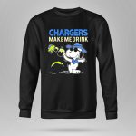 Chargers Make Me Drink Snoopy Los Angeles Fans 9 Sweatshirt